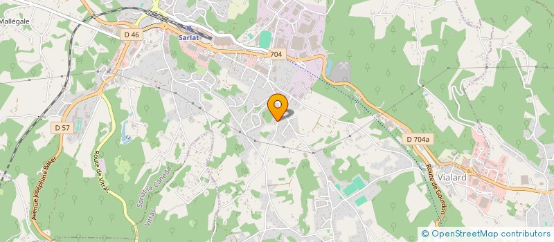 localisation de l'entreprise B.M.INVESTISSEMENT à SARLAT-LA-CANEDA