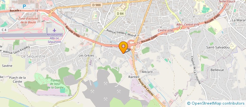 localisation de l'entreprise B.M. LIVRAISONS à FREJAIROLLES