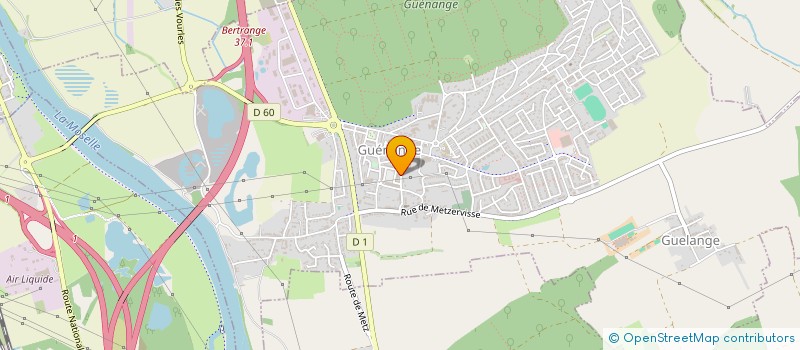 localisation de l'entreprise B & M MAXPRO  GUENANGE