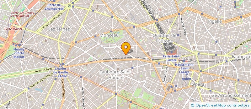 localisation de l'entreprise B.M.P.C. PARTICIPATIONS  PARIS