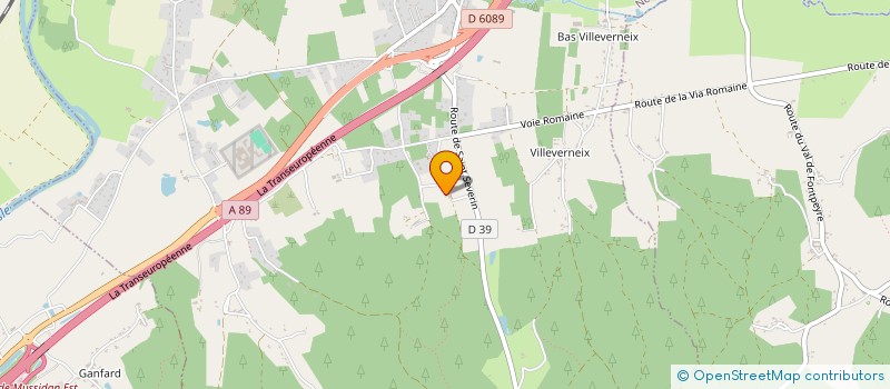 localisation de l'entreprise B&M PHILIPPE  NEUVIC