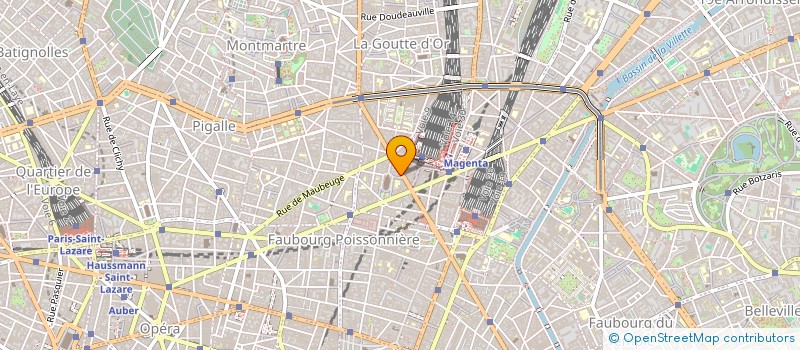 localisation de l'entreprise B.M.S. 2  PARIS