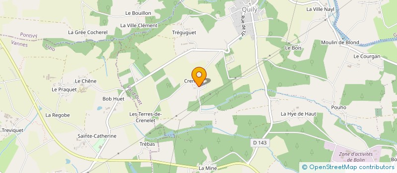 localisation de l'entreprise B.M.S  VAL D'OUST