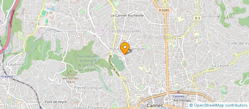 localisation de l'entreprise B M S ETANCHEITE à CANNES
