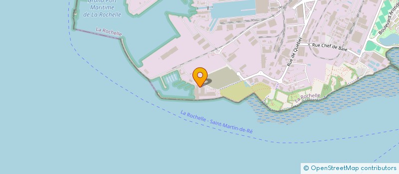 localisation de l'entreprise B M S-MAREE à LA ROCHELLE