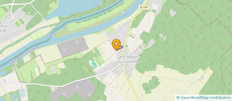 localisation de l'entreprise B.M.S PAYSAGE  SAINT-MARTIN-LA-GARENNE