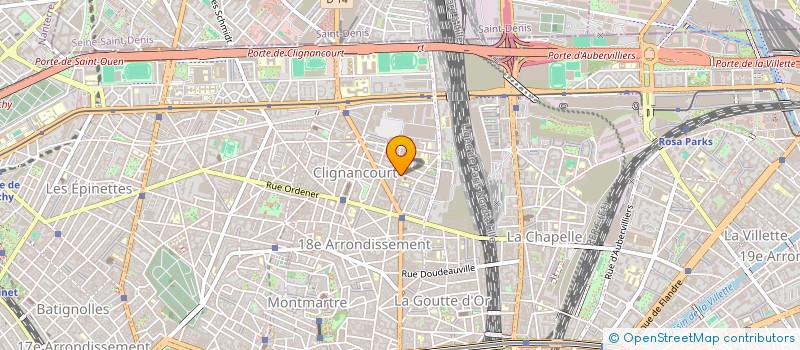 localisation de l'entreprise B.M SAINTE-ISAURE  PARIS