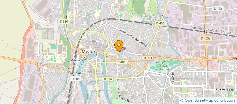 localisation de l'entreprise B & M SCI à MEAUX