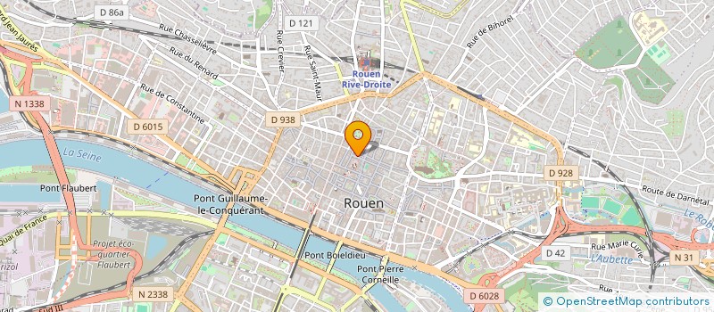 localisation de l'entreprise B&M TERROIR à ROUEN