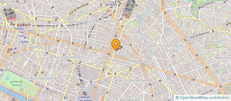 localisation de l'entreprise B M V à PARIS