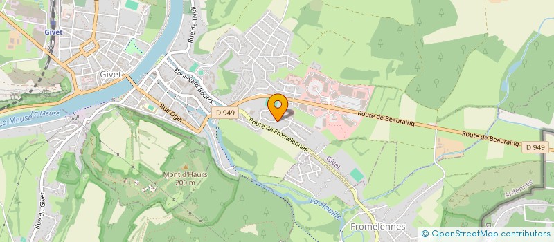 localisation de l'entreprise B.MAN.DISTAFRIQUE (IMPORT & EXPORT)  BOGNY-SUR-MEUSE