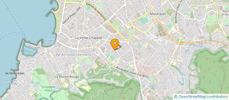 localisation de l'entreprise B MARS à MARSEILLE