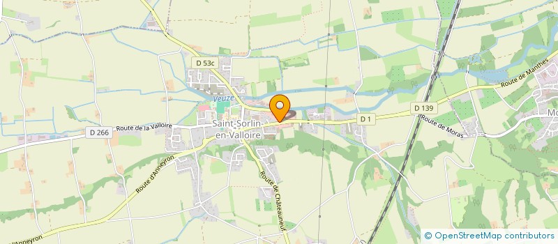 localisation de l'entreprise B MESURE  SAINT-SORLIN-EN-VALLOIRE