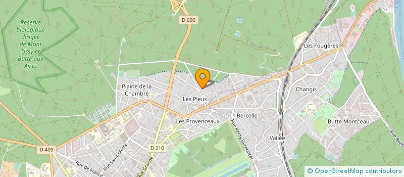 localisation de l'entreprise B-MOTION à FONTAINEBLEAU