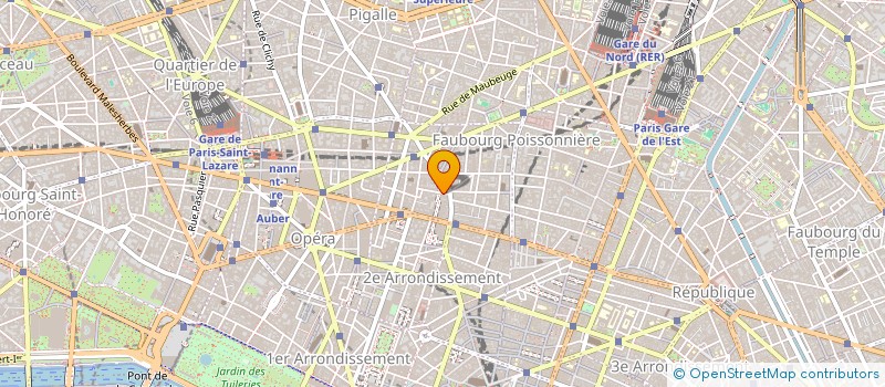 localisation de l'entreprise B.N.B  PARIS