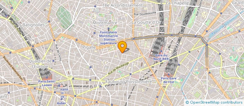 localisation de l'entreprise B.N.CORPORATION  PARIS