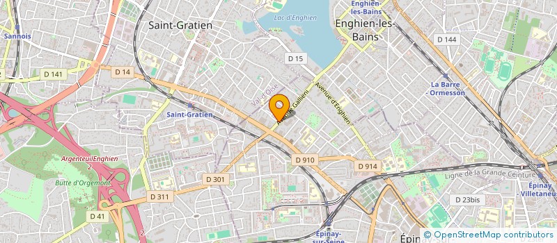 localisation de l'entreprise B-N DRIVE à EPINAY-SUR-SEINE