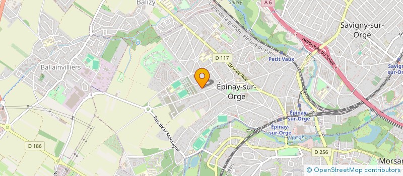 localisation de l'entreprise B.N IMMO  EPINAY-SUR-ORGE