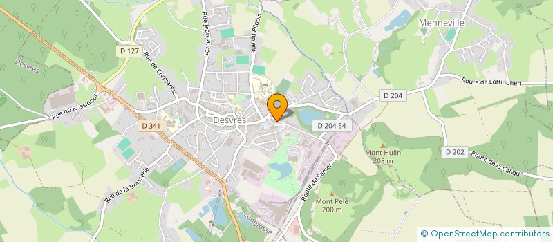 localisation de l'entreprise B.N.J  DESVRES