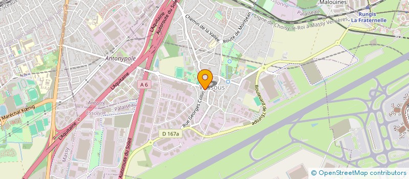 localisation de l'entreprise B N J E à WISSOUS