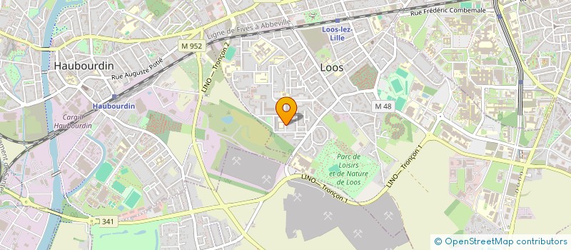 localisation de l'entreprise B.N TAXI  LOOS