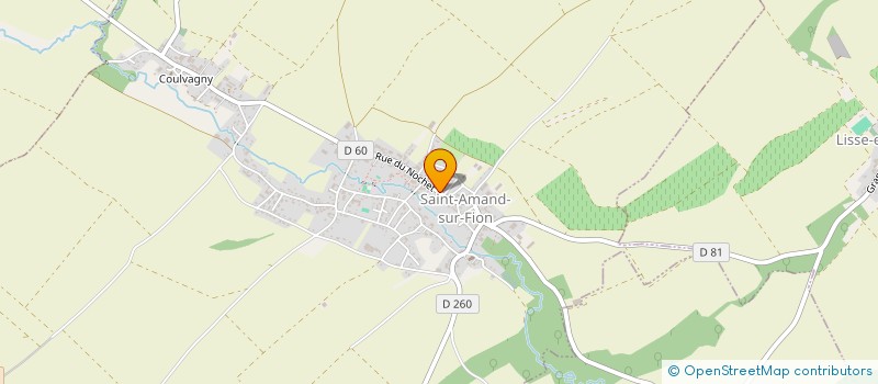 localisation de l'entreprise B&N TRAVAUX  SAINT-AMAND-SUR-FION