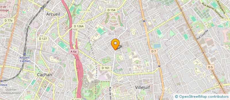 localisation de l'entreprise B N U CREATIONS à VILLEJUIF