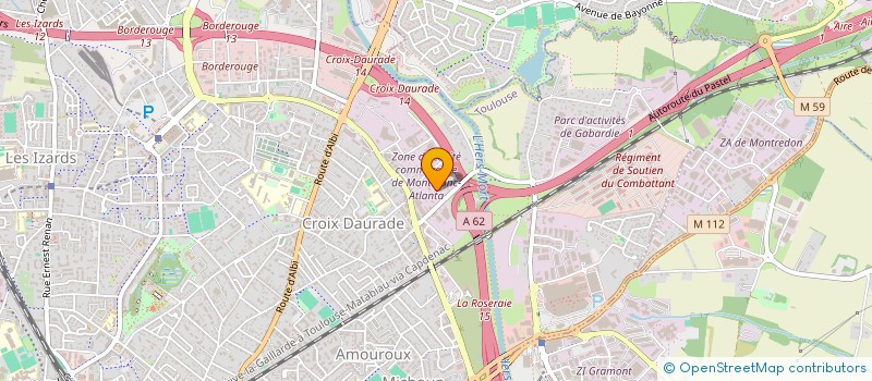localisation de l'entreprise B'NC PROD à TOULOUSE