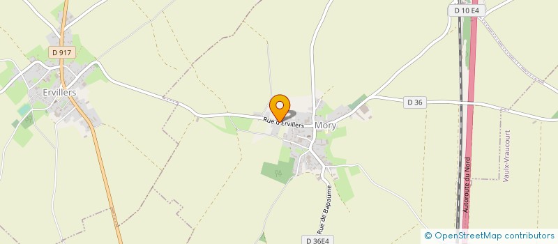 localisation de l'entreprise B NEGOCE  MORY