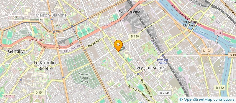 localisation de l'entreprise B-NEST à THIAIS