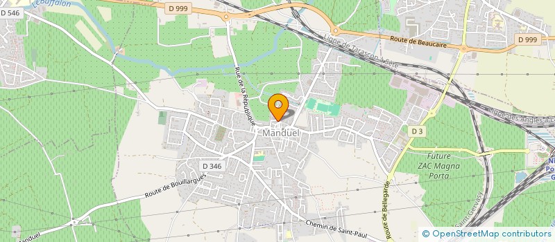 localisation de l'entreprise B.NICE  AGDE