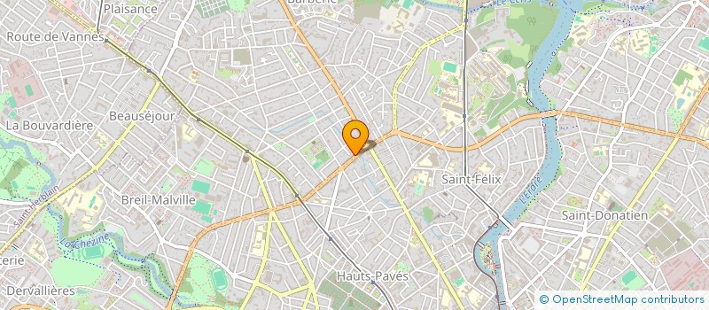 localisation de l'entreprise B.O.A  NANTES