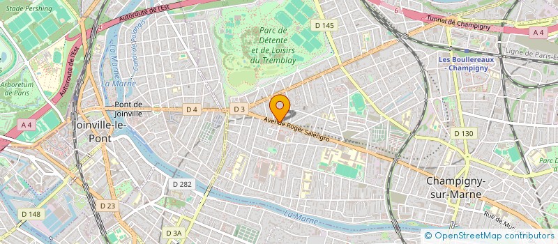 localisation de l'entreprise B&O AUTO  CHAMPIGNY-SUR-MARNE