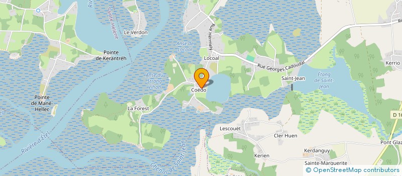 localisation de l'entreprise B.O.C. BENICHOU OPTIC CALVIN  LOCOAL-MENDON