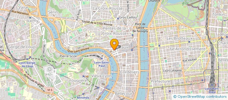 localisation de l'entreprise B.O.F à LYON
