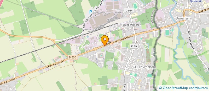 localisation de l'entreprise B.O.K IMMOBILIER  QUIEVRECHAIN