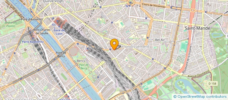 localisation de l'entreprise B.O WORKS  PARIS