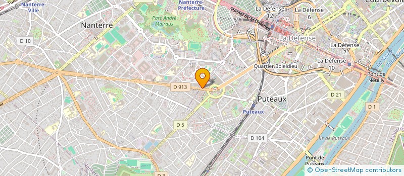 localisation de l'entreprise B.O.Y. SECURITE  PUTEAUX