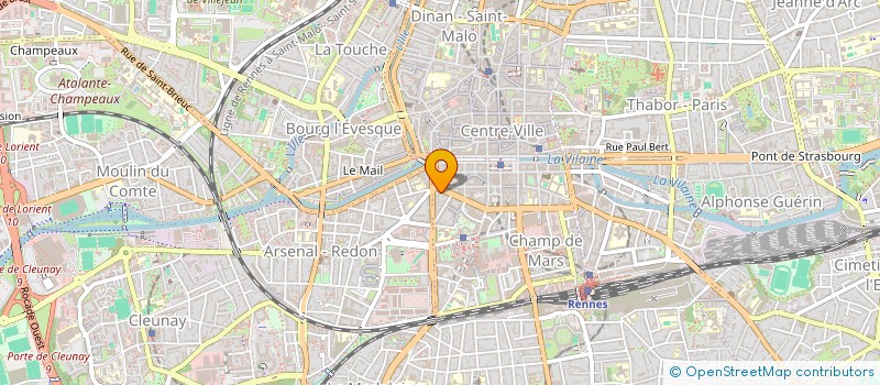 localisation de l'entreprise B-ONE  RENNES