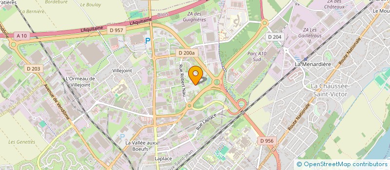 localisation de l'entreprise B.P. 72 à BLOIS