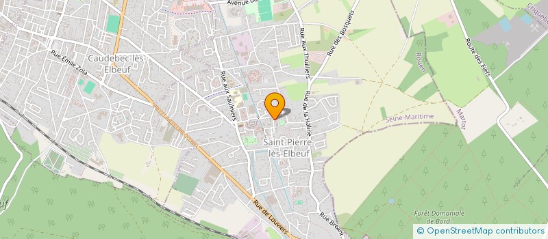 localisation de l'entreprise B.P.A  SAINT-PIERRE-LES-ELBEUF