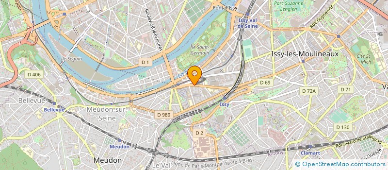 localisation de l'entreprise B.P.A.P.A à ISSY-LES-MOULINEAUX