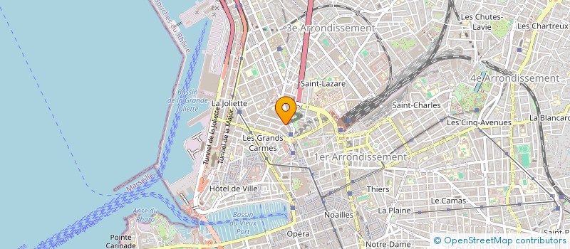 localisation de l'entreprise B.P ART & RENOV à MARSEILLE