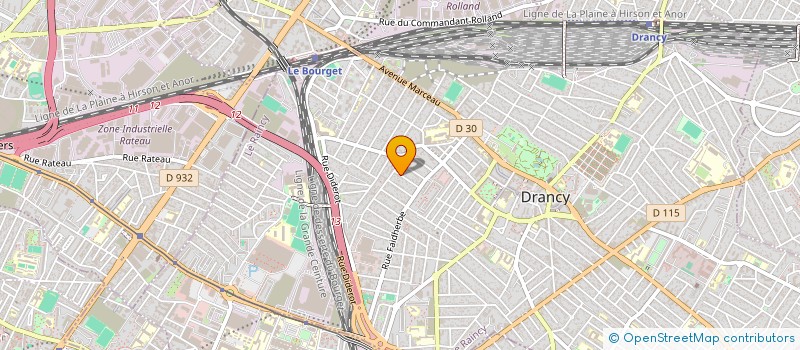 localisation de l'entreprise B.P BATIMENT à DRANCY