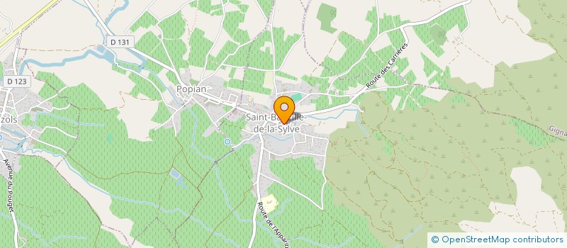 localisation de l'entreprise B.P.C  SAINT-PONS-DE-MAUCHIENS