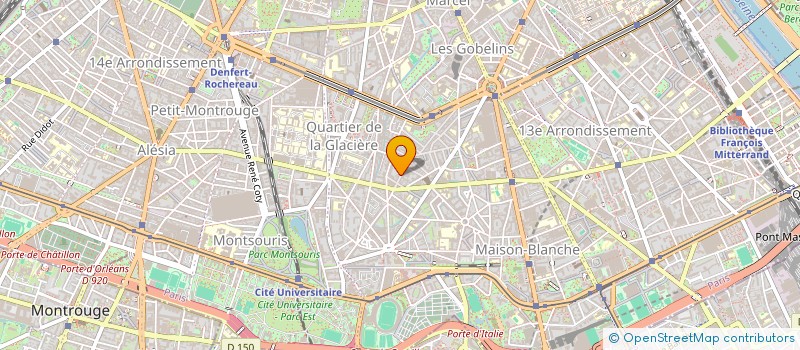 localisation de l'entreprise B.P.C. MOUTHON  PARIS