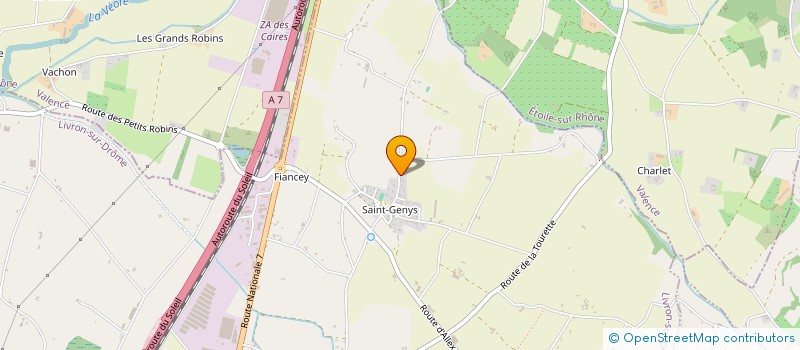 localisation de l'entreprise B.P.E.M  LIVRON SUR DROME