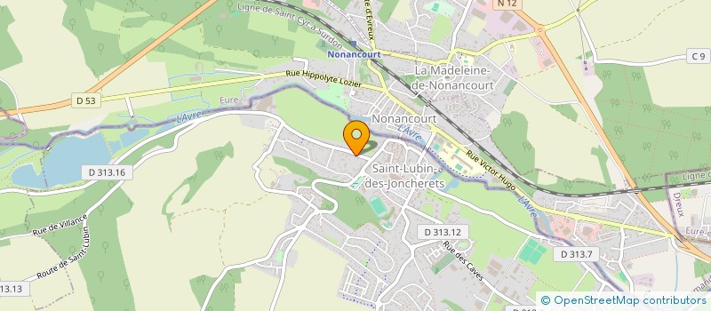 localisation de l'entreprise B.P.L à SAINT-LUBIN-DES-JONCHERETS