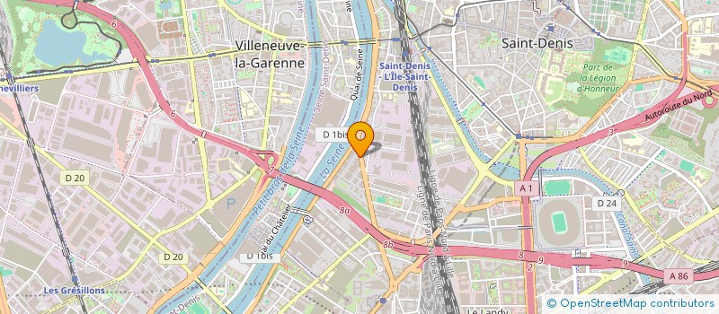 localisation de l'entreprise B P M BATIMENT à SAINT-DENIS