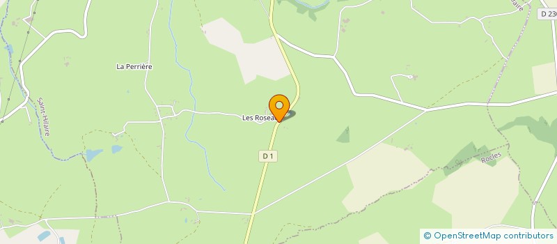 localisation de l'entreprise B.P.M.W à SAINT-HILAIRE